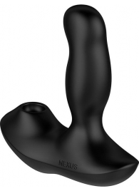 Черный вибратор-ротатор для стимуляции простаты Nexus Revo Air - Nexus Range - в Ангарске купить с доставкой