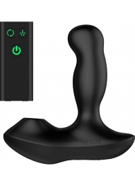 Черный вибратор-ротатор для стимуляции простаты Nexus Revo Air - Nexus Range - в Ангарске купить с доставкой