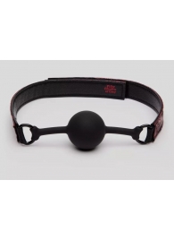 Кляп-шар на двусторонних ремешках Reversible Silicone Ball Gag - Fifty Shades of Grey - купить с доставкой в Ангарске