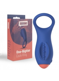 Синее эрекционное кольцо RRRING One Nighter Cock Ring - FeelzToys - в Ангарске купить с доставкой