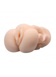 Мастурбатор-вагина с вибрацией и волнами на поверхности - Baile - в Ангарске купить с доставкой