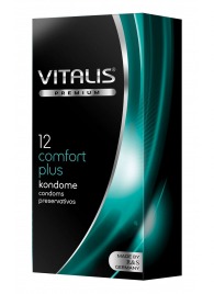 Контурные презервативы VITALIS PREMIUM comfort plus - 12 шт. - Vitalis - купить с доставкой в Ангарске