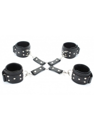 Комплект фиксаторов для рук и ног - БДСМ Арсенал - купить с доставкой в Ангарске