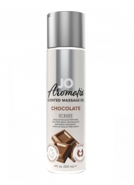 Массажное масло JO Aromatix Massage Oil Chocolate с ароматом шоколада - 120 мл. - System JO - купить с доставкой в Ангарске