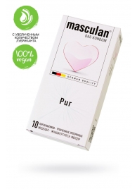 Супертонкие презервативы Masculan Pur - 10 шт. - Masculan - купить с доставкой в Ангарске