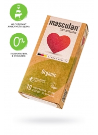 Экологически чистые презервативы Masculan Organic - 10 шт. - Masculan - купить с доставкой в Ангарске