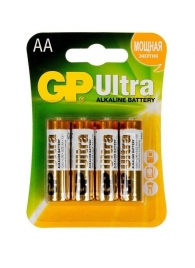 Батарейки алкалиновые GP Ultra Alkaline AA/LR6 - 4 шт. - Элементы питания - купить с доставкой в Ангарске