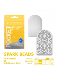 Карманный мастурбатор Spark Beads - Tenga - в Ангарске купить с доставкой