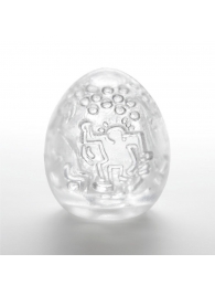 Мастурбатор-яйцо Keith Haring EGG DANCE - Tenga - в Ангарске купить с доставкой