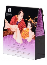 Соль для ванны Lovebath Sensual lotus, превращающая воду в гель - 650 гр. - Shunga - купить с доставкой в Ангарске