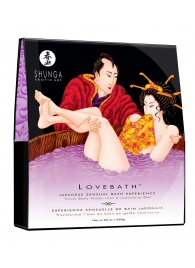 Соль для ванны Lovebath Sensual lotus, превращающая воду в гель - 650 гр. - Shunga - купить с доставкой в Ангарске