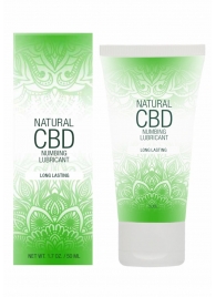 Лубрикант с пролонгирующим эффектом Natural CBD Numbing Lubricant - 50 мл. - Shots Media BV - купить с доставкой в Ангарске