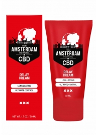 Крем-пролонгатор CBD from Amsterdam Delay Cream - 50 мл. - Shots Media BV - купить с доставкой в Ангарске