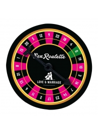 Настольная игра-рулетка Sex Roulette Love   Marriage - Tease&Please - купить с доставкой в Ангарске