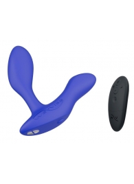 Синий анальный вибратор We-Vibe Vector+ - We-vibe - в Ангарске купить с доставкой