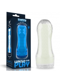 Светящийся в темноте мастурбатор Lumino Play Masturbator Pocketed - Lovetoy - в Ангарске купить с доставкой