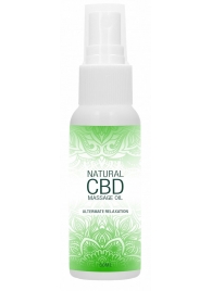 Массажное масло Natural CBD Massage Oil - 50 мл. - Shots Media BV - купить с доставкой в Ангарске