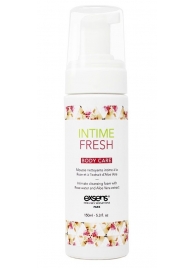 Органическая интимная очищающая пенка Intime Fresh - 150 мл. - Exsens - купить с доставкой в Ангарске