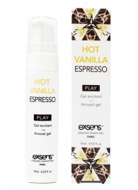 Возбуждающий гель Hot Vanilla Espresso Arousal Gel - 15 мл. - Exsens - купить с доставкой в Ангарске