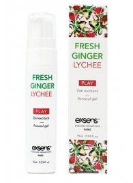 Возбуждающий гель Fresh Ginger Lychee Arousal Gel - 15 мл. - Exsens - купить с доставкой в Ангарске