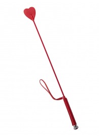 Стек с красным наконечником-сердечком - 70 см. - Sitabella - купить с доставкой в Ангарске