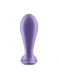 Фиолетовый анальный вибростимулятор Intensity Plug - Satisfyer - в Ангарске купить с доставкой