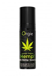 Возбуждающий интимный гель для пар ORGIE Hemp Intense Orgasm - 15 мл. - ORGIE - купить с доставкой в Ангарске