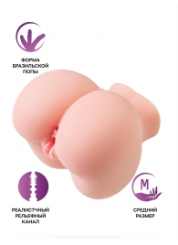 Реалистичный мастурбатор Giovanna - ToyFa - в Ангарске купить с доставкой