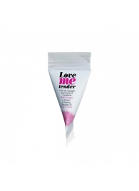 Съедобное согревающее массажное масло Love Me Tender Cotton Candy с ароматом сладкой ваты - 10 мл. - Love to Love - купить с доставкой в Ангарске