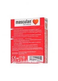 Презервативы Masculan Sensitive plus - 3 шт. - Masculan - купить с доставкой в Ангарске