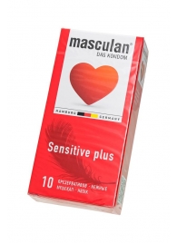 Презервативы Masculan Sensitive plus - 10 шт. - Masculan - купить с доставкой в Ангарске