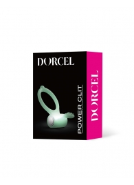 Светящееся в темноте эрекционное виброкольцо Power Clit - Dorcel - в Ангарске купить с доставкой