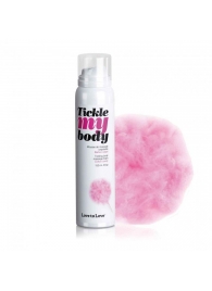 Массажная хрустящая пенка Tickle My Body Cotton Candy с ароматом сладкой ваты - 150 мл. - Love to Love - купить с доставкой в Ангарске