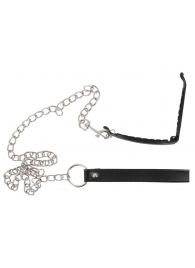 Зажим для половых губ с поводком Pussy Clamp With A Leash - Orion - купить с доставкой в Ангарске