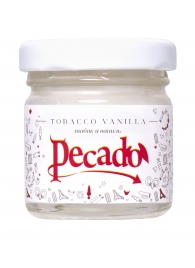 Массажная свеча Tobacco Vanilla - 35 мл. - Pecado - купить с доставкой в Ангарске