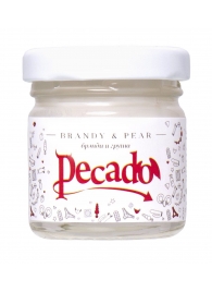 Массажная свеча Brandy   Pear - 35 мл. - Pecado - купить с доставкой в Ангарске