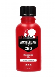 Стимулирующее масло Intense CBD from Amsterdam - 20 мл. - Shots Media BV - купить с доставкой в Ангарске