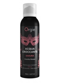 Хрустящая пенка для массажа Orgie Acqua Croccante Sakura с ароматом сакуры - 150 мл. - ORGIE - купить с доставкой в Ангарске