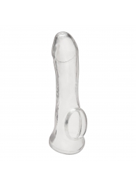 Прозрачная насадка на пенис Transparent Penis Enhancing Sleeve Extension - 15,9 см. - BlueLine - в Ангарске купить с доставкой