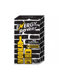 Стимулирующий гель для двоих Energy Power с эффектом вибрации - 15 гр. - HotFlowers - купить с доставкой в Ангарске