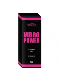 Жидкий вибратор Vibro Power со вкусом тутти-фрутти - 15 гр. - HotFlowers - купить с доставкой в Ангарске