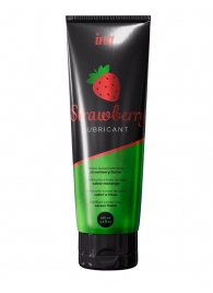 Смазка на водной основе с ароматом клубники Strawberry Lubricant - 100 мл. - INTT - купить с доставкой в Ангарске