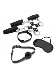 Набор для фиксации из 7 предметов Hogtie   Ball Gag Kit - Lux Fetish - купить с доставкой в Ангарске