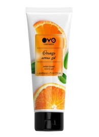 Лубрикант на водной основе OYO Aroma Gel Orange с ароматом апельсина - 75 мл. - OYO - купить с доставкой в Ангарске