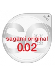 Ультратонкий презерватив Sagami Original - 1 шт. - Sagami - купить с доставкой в Ангарске