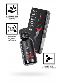 Возбуждающие капли для женщин Erotist Love Potion - 20 мл. - Erotist Libido Booster - купить с доставкой в Ангарске