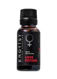 Возбуждающие капли для женщин Erotist Love Potion - 20 мл. - Erotist Libido Booster - купить с доставкой в Ангарске