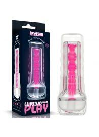 Светящийся в темноте мастурбатор 8.5 Lumino Play Masturbator - Lovetoy - в Ангарске купить с доставкой