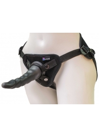 Комплект из трусиков Harness и двух насадок - 20,5 и 18 см. - LOVETOY (А-Полимер) - купить с доставкой в Ангарске