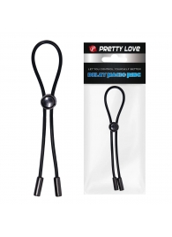 Черное эрекционное лассо - Baile - в Ангарске купить с доставкой